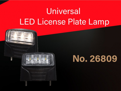 Lucidity Universal LED License Plate Lamp NO.26809
