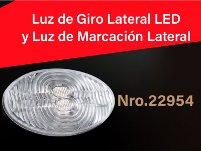 Lucidity Luz de Giro Lateral y Luz de Marcación Lateral LED 22954