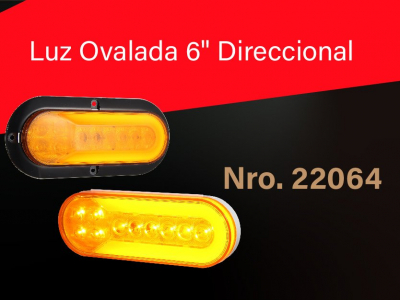 Lucidity Luz Ovalada 6" Direccional Nro. 22064A