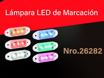 Lanzamiento Nuevo color! Lucidity Lámpara LED de Marcación Nro.26282