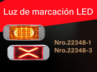 Lucidity Luz de marcación LED Nro.22348-1 & Nro.22348-3