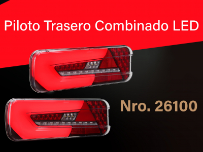 Lucidity Piloto Trasero Combinado LED Nro. de Parte 26100
