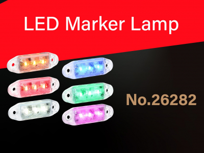 New Color release! Lucidity LED Marker Lamp NO. 26282